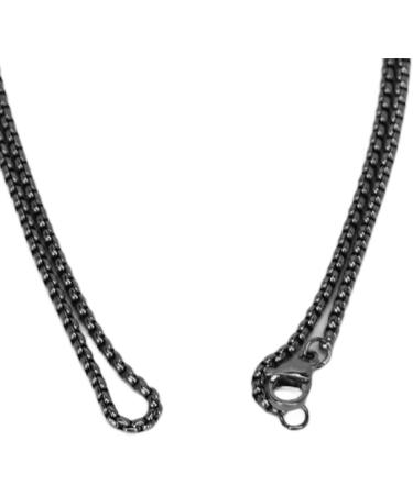 Breathing Exercise Necklace Relieving Stress Mindful Necklace Increasing Lung Volume Skinfriendly Steel for Men Daily Wear (Black) - Buy Online on SooperMarket.com