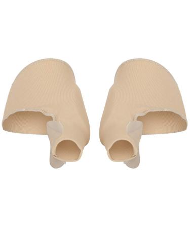 Bunion Protector Toe Separator Breathable Non Slip Silicone Reusable Polyurethane Fiber Easy to 1 Pair Skin Color for Home