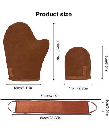 Tanning Glove Self Tanning Glove Self Tanning Glove Self Tanning Mitt Applicator Tanning Glove for Self-Tanning and Exfoliating - Buy Online on SooperMarket.com