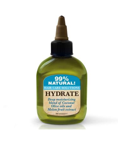 Difeel 99% Natural Hair Care Solutions- Hydrate 2.5 Ounce