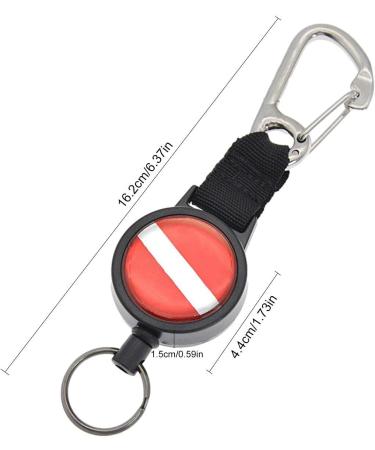 CaCaCook Retractable Lanyard - Black 10x4x2 | Durable Adjustable Perfect for ID & Keys | Shop Internationally - Buy Online on SooperMarket.com