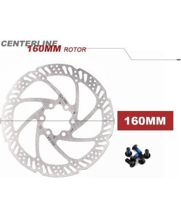 2 Pcs Tektro Disc Brake Rotors with Bolts - 160mm, 180mm, 203mm Options - Buy Online on SooperMarket.com
