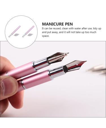 EXCEART 2 Sets Nail Art Pens - DIY Manicure Accessories for Creative Nail Designs | International Shipping Available - Buy Online on SooperMarket.com