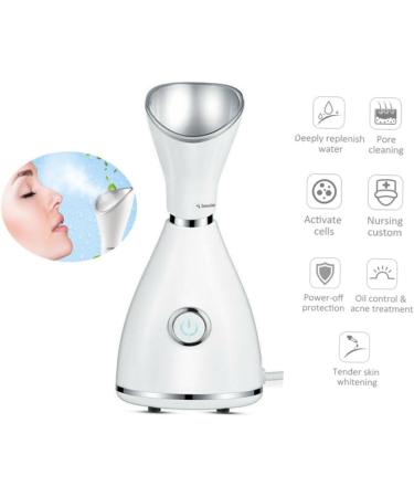 Healeved 2pcs Beauty Steaming Face Instrument Hot Spray Hydrating Facial Sprayer White - Buy Online on SooperMarket.com