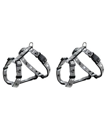 Trixie 12232 Silver Reflect H Dishes S - M: 40 65 cm/20 mm black/silver gray (pack with 2) gray S (40 x 65 cm 20 mm) (pack with 2)