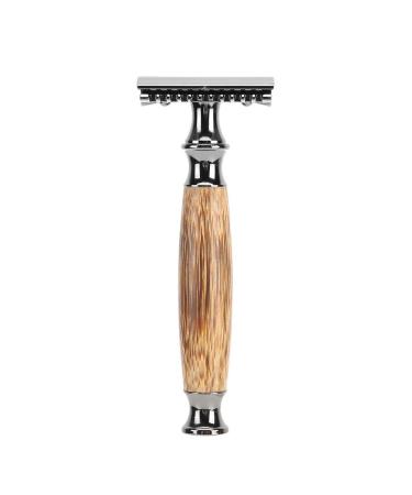 Portable Safety Razor for Men - Manual Shaver & Detachable Beard Trimmer for Home & Salon Use - Buy Online on SooperMarket.com