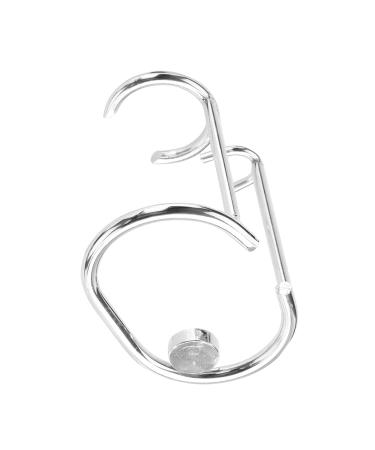 Folpus Long-Lasting Silver Ferrol Government Holders & Storage Stands - Modern Bathroom Accessories for Men - Buy Online on SooperMarket.com