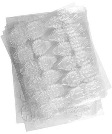 Adhesive Nail Tabs Double Sided Manicure Stickers Waterproof Clear Jelly Gel Tape 10 Sheets 120PCS Adhesive Nail tabs - Buy Online on SooperMarket.com
