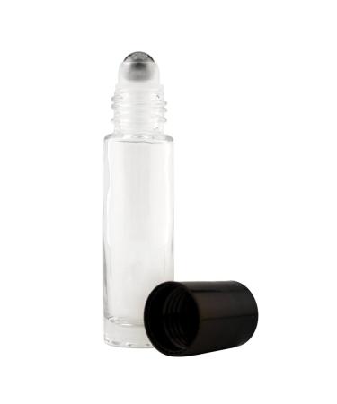 GreenHealth 2-Pack Refillable Glass Perfume Roll-on Bottles - Plain & Swirl Design 10ml Travel Size - Buy Online on SooperMarket.com