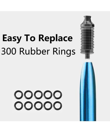 Wacky Rigging Tool Set with 300 O-Rings - Ultimate Fishing Lure Rigs for Senko & Neko Stickbaits | Soft Worm Bait Tool - International Shipping - Buy Online on SooperMarket.com