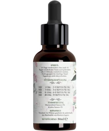 Nature Animal Wurm Liquid for Dogs & Cats - Vegan Deworming Solution | Natural Liquid Worm Cure for Pets | High-Quality Care for Your Four-Legged Friend - Buy Online on SooperMarket.com