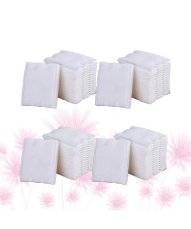 Beaupretty 222pcs Eye Makeup Remover Pads - Cotton Rounds & Squares for Women | Travel-Friendly Cosmetic Facial Pads - Buy Online on SooperMarket.com