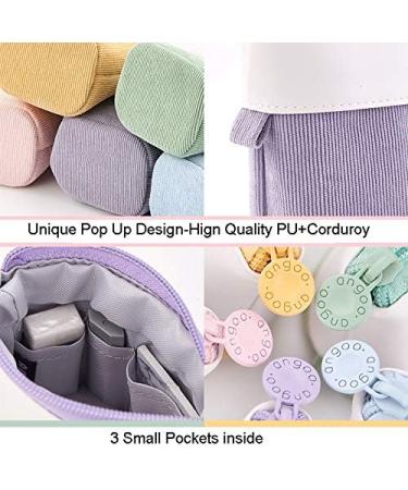 Friinder Telescopic Pen Pencil Holder Stationery Case PU Corduroy Retractable Bag Green - Perfect Holiday Gift - Buy Online on SooperMarket.com