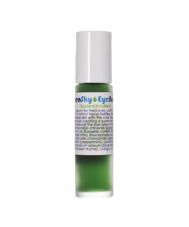 Living Libations - Organic Open Sky Eye Serum | Natural  Wildcrafted  Vegan Clean Beauty (0.34 fl oz | 10 mL) 0.34 Fl Oz (Pack of 1)