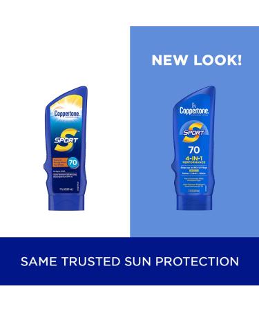 Coppertone Sport Sunscreen Lotion SPF 70 - Long-lasting Protection 7 fl oz - Buy Online on SooperMarket.com