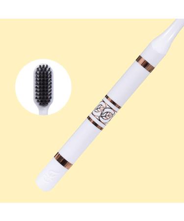 Stylish Couples' Toothbrush Set | Ergonomic Black & White Heart Design | Sustainable & Practical - Buy Online on SooperMarket.com
