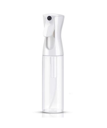 Uervoton spray bottles Continuous ultra fine crap empty water bottle hairdresser spray bottles Salon hairdresser hair tool water spray 300ml transparent - 300ml