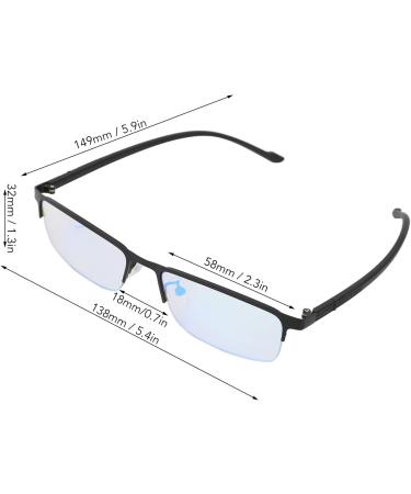 Colored Blindness Glasses Set - Black Frame Case Cloth & Inspection Diagram - International Shipping Available - Buy Online on SooperMarket.com