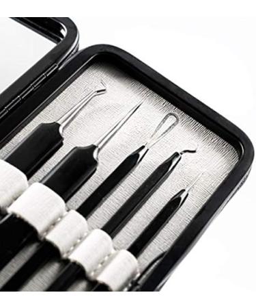Pete & Pedro Acne & Blackhead Remover Tool Set - 5 Piece Pimple Popper Kit + Mirror | For Men & Women | Removes Whiteheads, Zits, Blackheads, Comedones | Seen on Shark Tank - Buy Online on SooperMarket.com
