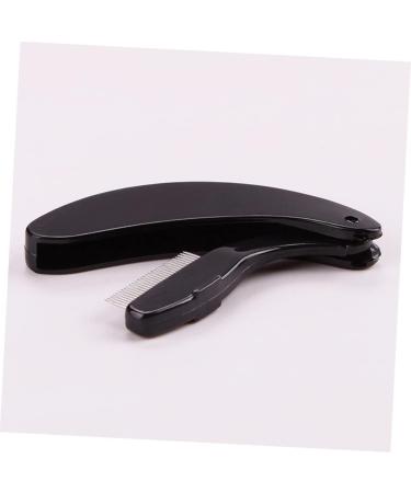 WOFASHPURET Curved Eyebrow Comb eyebrow comb plastic handle eyebrows comb plastic handle eyelash comb fold beauty Gentle Reminder - Buy Online on SooperMarket.com