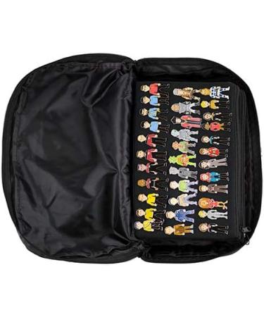 Portable Extra Large Trading Pin Bags Carry Case Organizer Secure Protected Capacity up to 420 pins - Buy Online on SooperMarket.com