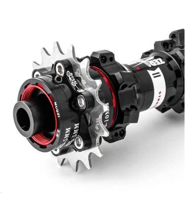 Black 16T Bibike Single Speed Conversion Kit with Cassette Spacers - Buy Online on SooperMarket.com