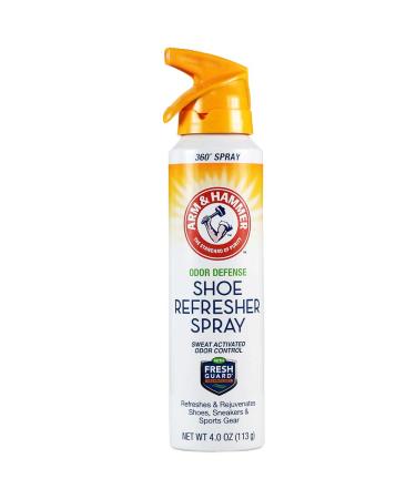 Arm & Hammer Odor Defense Shoe Refresher Spray Fresh Scent 4 oz