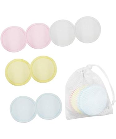 Milisten 8Pcs Reusable Bamboo Makeup Remover Pads - Eco-Friendly Cotton Rounds for Face & Nail Polish - Washable Facial Towels - Buy Online on SooperMarket.com