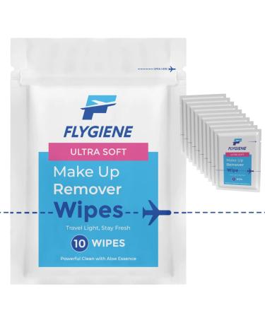 Ultra Soft Makeup Remover Wipes - Disposable Individually Wrapped - Pack of 10