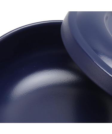 Tmishion Men's Shaving Soap Bowl - Dark Blue Wide-Necked Plastic Foam Cup for Cream Shaving & Grooming Essentials - Buy Online on SooperMarket.com