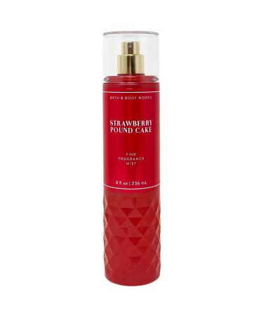Bath and Body Works Strawberry Pound Cake Gift Set 2021 - Fine Fragrance Mist & Body Cream - Buy Online on SooperMarket.com