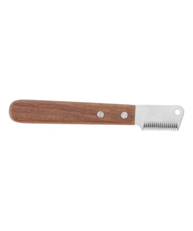BAOFUYA Dog Professional Stripping Knife Stripping Knives Tool Hand Stripping Knife for Border Terrier Pet Grooming Tool Coat King Rake Pet Undercoat Rake for Dogs and Cats