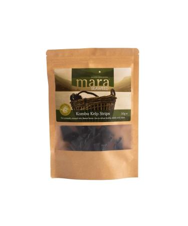 Mara Seaweed Dried Kombu Kelp Strips 30g