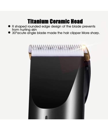 Professional Hair Clippers for Men - Cordless Electric Hair Cutting Kit with LED Display | Best Hair Trimmer for Barbers  - Buy Online on SooperMarket.com
