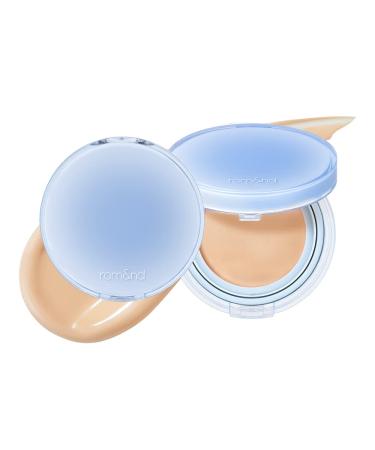 rom&nd Bare Water Cushion 20g (04 Beige 23)  Healthy hydrated  Instant hydration  Comfortable skin  Long lasting  Extra moist  Glow  Vegan 04 Beige 12
