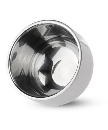 Housoutil Shave Bowl Shaving Bubble Bowl Shaving Mixing Bowl Shaving Bowl with Lids Shaving Cream Bowl Shaving Soap Cup Stainless Steel Shaving Bowl Razor Bowl The Bubble Foam Bowl