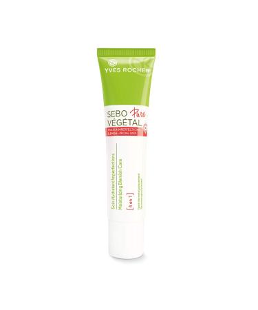 Yves Rocher Sebo Pure V g tal Moisturizing Blemish Care 4 in 1 with Salicylic Acid 1.35 Oz 1 Ct