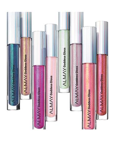Almay Lip Gloss 200 Angelic - Holographic Glitter Finish, Non-Sticky & Hypoallergenic - 0.9 Oz - Buy Online on SooperMarket.com