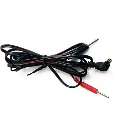 Standard Lead Wires SET OF Four for Tens and EMS Units-Work with Tens Neo Tens 7000 Twin Stim Tens 3000 TENS 9000 4pcs - Buy Online on SooperMarket.com