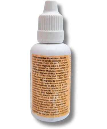 Azucren Oil Based Food Gel Colouring Orange Ideal for Chocolate Buttercream and Cream 30 G - Buy Online on SooperMarket.com