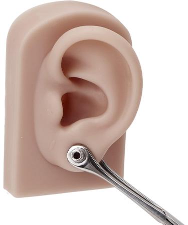 Silicone Ear Model Left and Right Soft Flexible Model Fake Ear Piercing Practice Human Ear Model Silicone Ear for Jewelry Display Acupuncture Teaching (#3) - Buy Online on SooperMarket.com