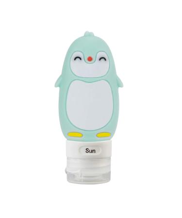 Buy Silicone Cosmetic Travel Bottles - Leak-Proof TSA Approved Penguin Design - Perfect Portable Travel Accessories - Buy Online on SooperMarket.com