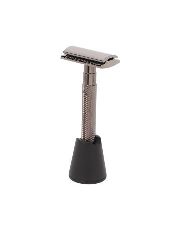 Razor planes men double -sided safety razor with blades kit manual beards ch jugset including barts barts ch Neider holder 10 pieces of blade and black stand