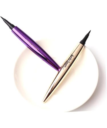 Mikinona 3pcs Women Eyeliner Thickening Effect Eyeliner Eye Liner Pencils Waterproof Eyeliner Pencil Purple - Buy Online on SooperMarket.com