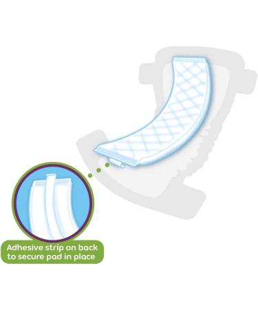 Dimples Booster Pads - Baby Diaper Doubler with Adhesive | 60 Count - Boosts Absorbency, Prevents Leaks | One Size Fits All Diapers - Buy Online on SooperMarket.com