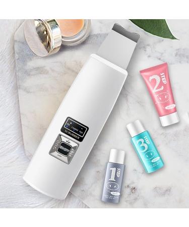 Portable Ergonomic Acne Remover Electric 4 Modes Pore Cleaner Tool Skin Scrubber Spatula Professional Rechargeable Deep Facial Cleaning - Buy Online on SooperMarket.com