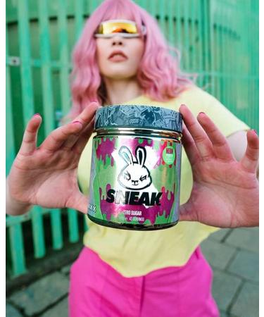 SNEAK Neon Punch In-Game Energy Drink Zero Sugar Vegan | 40 Servings 400g - Buy Online on SooperMarket.com