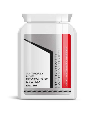 PRO GROWTH MENS ANTI-GREY PILL HAIR REVITALISING SYSTEM GET RID OF GREY AND FEEL YOUNGER AGAIN