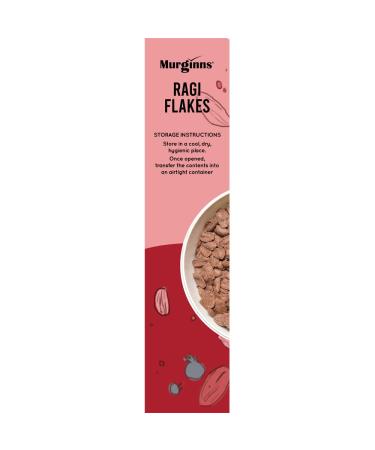 Organic Ragi Flakes with Millets & Jaggery - Gluten Free & No Refined Sugar - 275g - Buy Online on SooperMarket.com