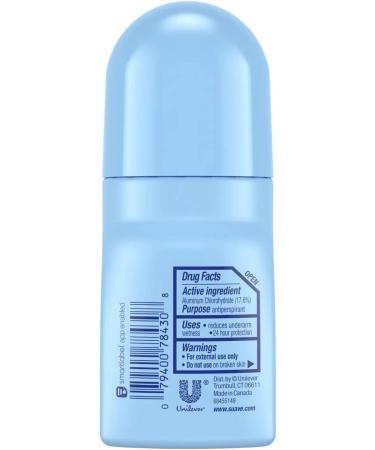 Suave 24 Hour Protection Roll-On Anti-Perspirant & Deodorant for Women - Powder - 2.7 oz (3 pk) - Buy Online on SooperMarket.com